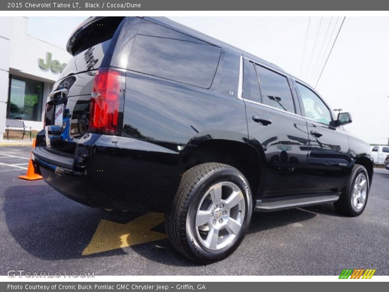 Black / Cocoa/Dune 2015 Chevrolet Tahoe LT