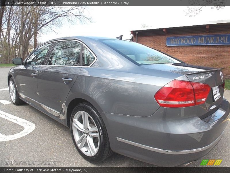 Platinum Gray Metallic / Moonrock Gray 2013 Volkswagen Passat TDI SEL