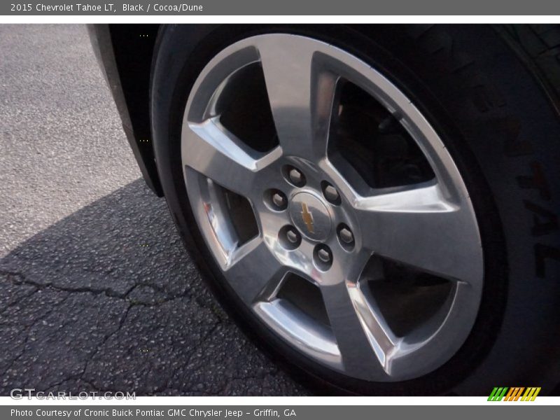 Black / Cocoa/Dune 2015 Chevrolet Tahoe LT