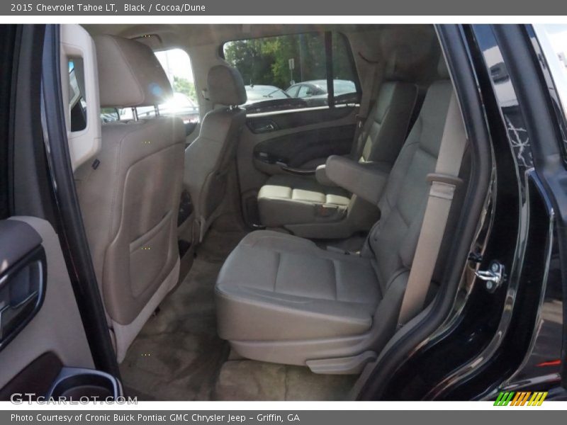 Black / Cocoa/Dune 2015 Chevrolet Tahoe LT