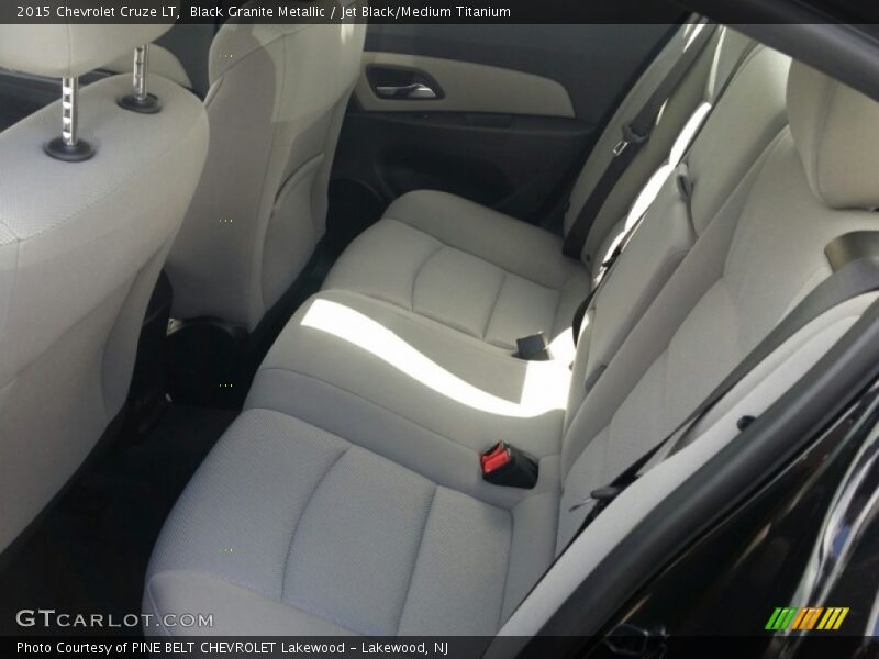 Black Granite Metallic / Jet Black/Medium Titanium 2015 Chevrolet Cruze LT