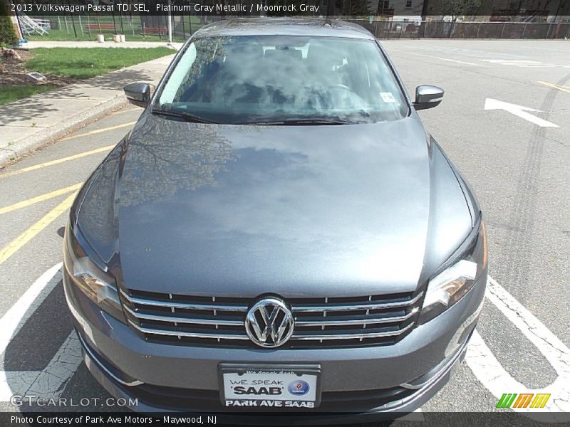 Platinum Gray Metallic / Moonrock Gray 2013 Volkswagen Passat TDI SEL
