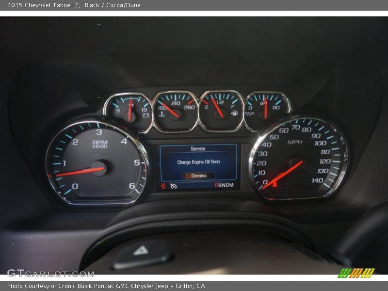 Black / Cocoa/Dune 2015 Chevrolet Tahoe LT