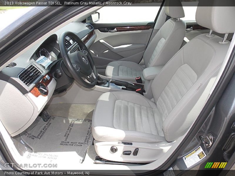 Platinum Gray Metallic / Moonrock Gray 2013 Volkswagen Passat TDI SEL