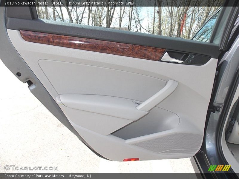 Platinum Gray Metallic / Moonrock Gray 2013 Volkswagen Passat TDI SEL