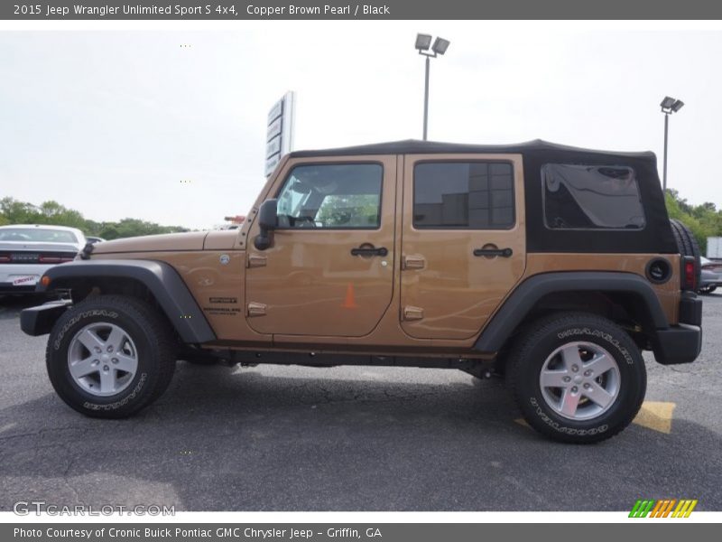  2015 Wrangler Unlimited Sport S 4x4 Copper Brown Pearl