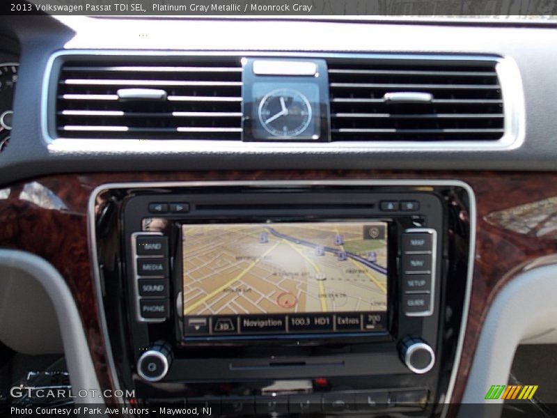 Platinum Gray Metallic / Moonrock Gray 2013 Volkswagen Passat TDI SEL