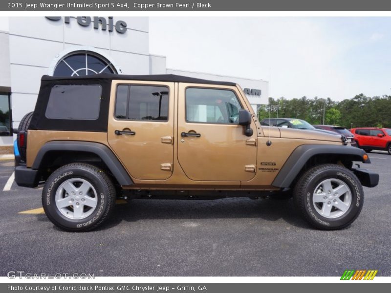  2015 Wrangler Unlimited Sport S 4x4 Copper Brown Pearl