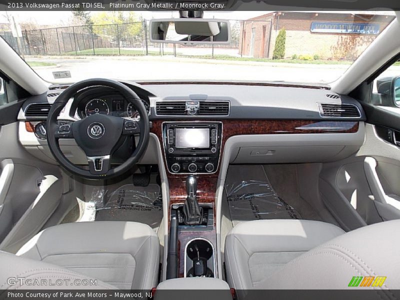 Platinum Gray Metallic / Moonrock Gray 2013 Volkswagen Passat TDI SEL