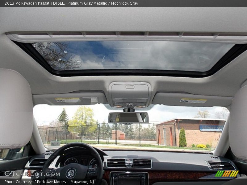 Platinum Gray Metallic / Moonrock Gray 2013 Volkswagen Passat TDI SEL