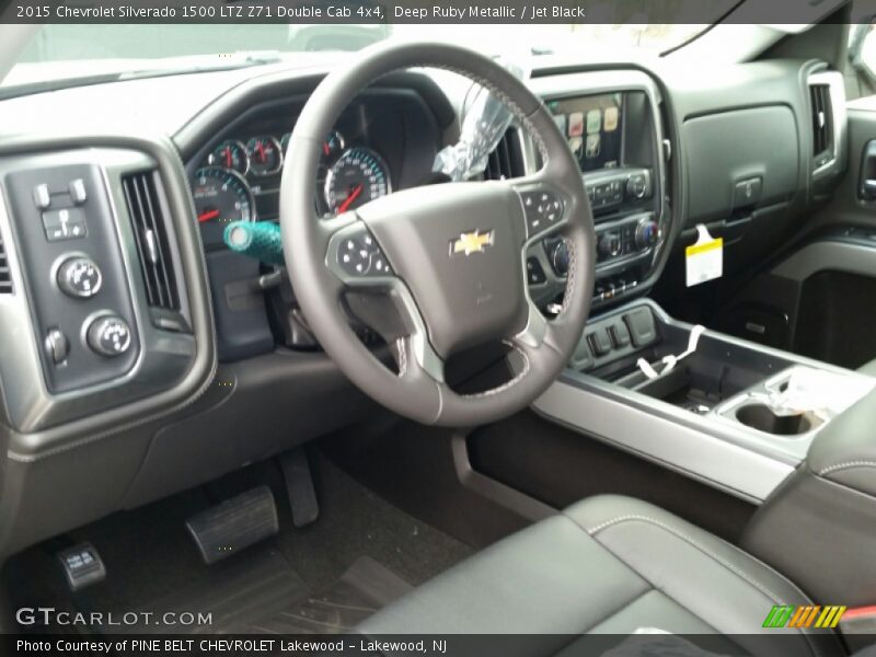 Deep Ruby Metallic / Jet Black 2015 Chevrolet Silverado 1500 LTZ Z71 Double Cab 4x4