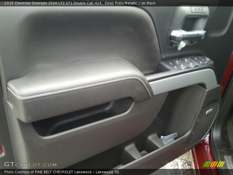 Deep Ruby Metallic / Jet Black 2015 Chevrolet Silverado 1500 LTZ Z71 Double Cab 4x4