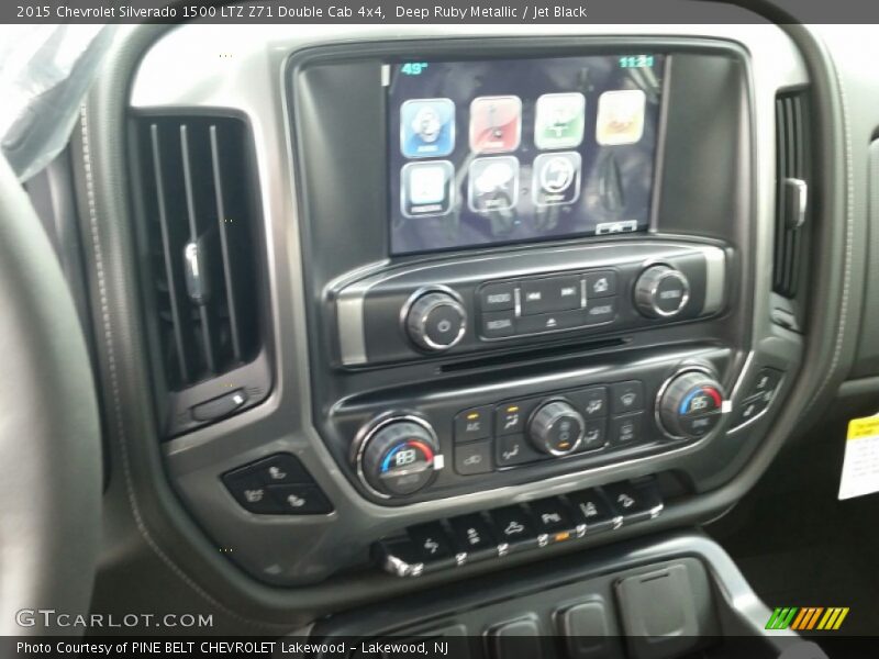 Deep Ruby Metallic / Jet Black 2015 Chevrolet Silverado 1500 LTZ Z71 Double Cab 4x4