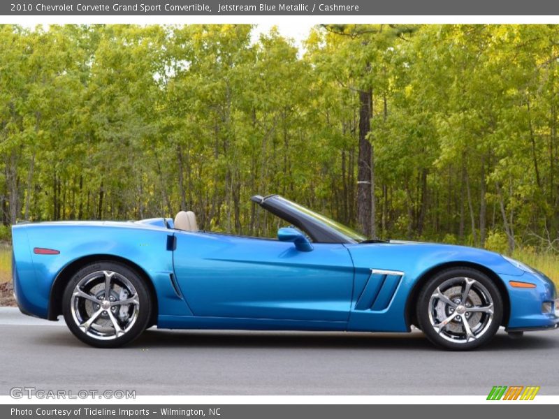  2010 Corvette Grand Sport Convertible Jetstream Blue Metallic