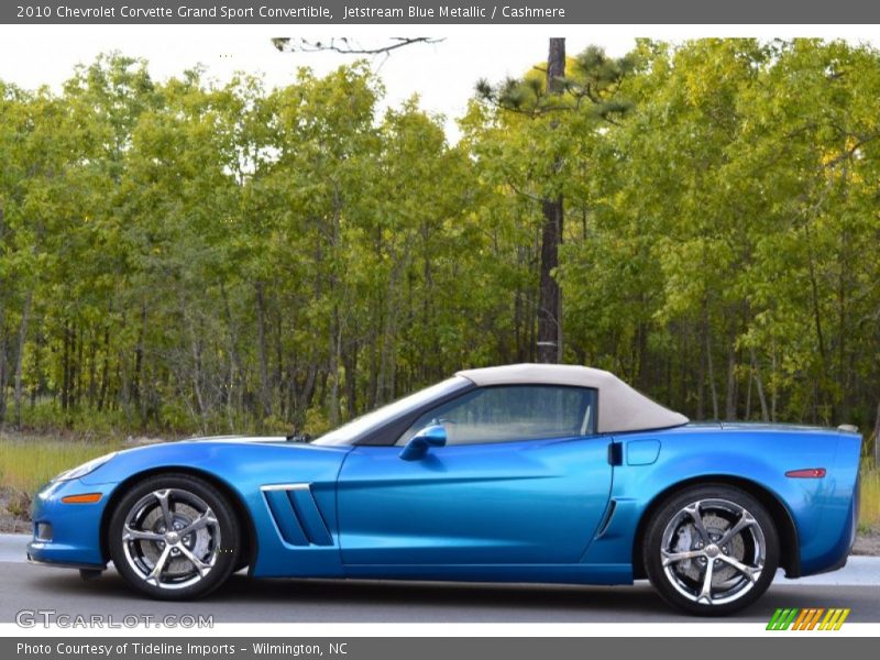  2010 Corvette Grand Sport Convertible Jetstream Blue Metallic