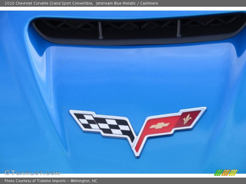 Jetstream Blue Metallic / Cashmere 2010 Chevrolet Corvette Grand Sport Convertible