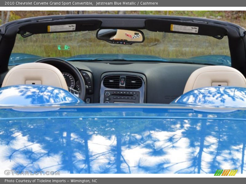 Jetstream Blue Metallic / Cashmere 2010 Chevrolet Corvette Grand Sport Convertible