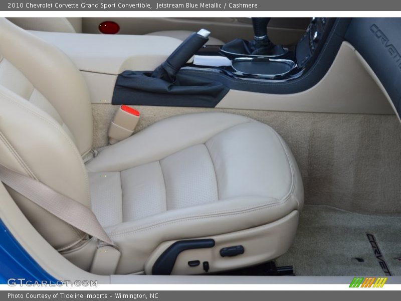 Jetstream Blue Metallic / Cashmere 2010 Chevrolet Corvette Grand Sport Convertible