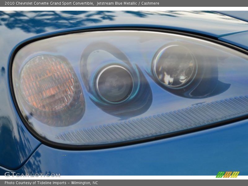 Jetstream Blue Metallic / Cashmere 2010 Chevrolet Corvette Grand Sport Convertible