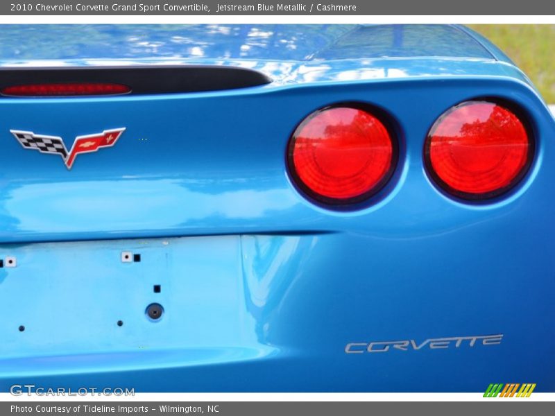 Jetstream Blue Metallic / Cashmere 2010 Chevrolet Corvette Grand Sport Convertible