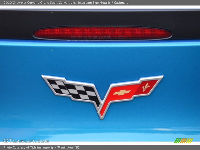 Jetstream Blue Metallic / Cashmere 2010 Chevrolet Corvette Grand Sport Convertible