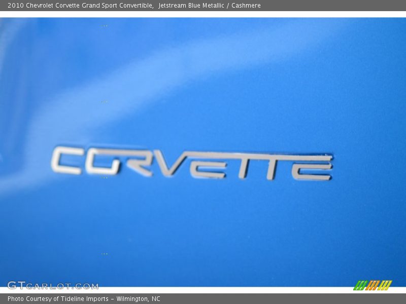 Jetstream Blue Metallic / Cashmere 2010 Chevrolet Corvette Grand Sport Convertible