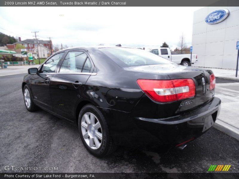 Tuxedo Black Metallic / Dark Charcoal 2009 Lincoln MKZ AWD Sedan