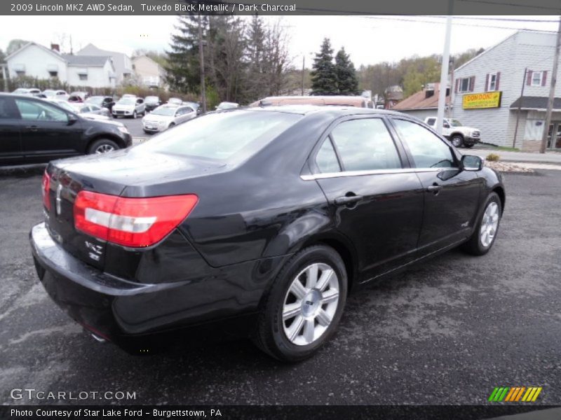 Tuxedo Black Metallic / Dark Charcoal 2009 Lincoln MKZ AWD Sedan