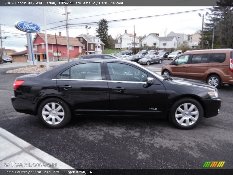 Tuxedo Black Metallic / Dark Charcoal 2009 Lincoln MKZ AWD Sedan