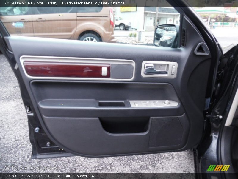 Tuxedo Black Metallic / Dark Charcoal 2009 Lincoln MKZ AWD Sedan