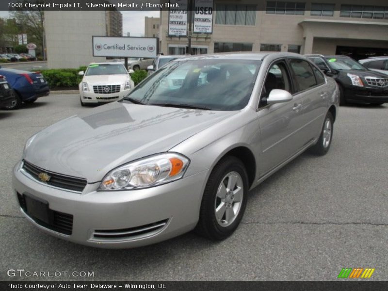 Silverstone Metallic / Ebony Black 2008 Chevrolet Impala LT