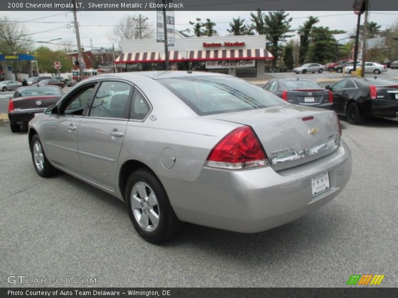 Silverstone Metallic / Ebony Black 2008 Chevrolet Impala LT