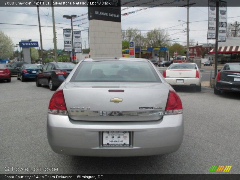 Silverstone Metallic / Ebony Black 2008 Chevrolet Impala LT
