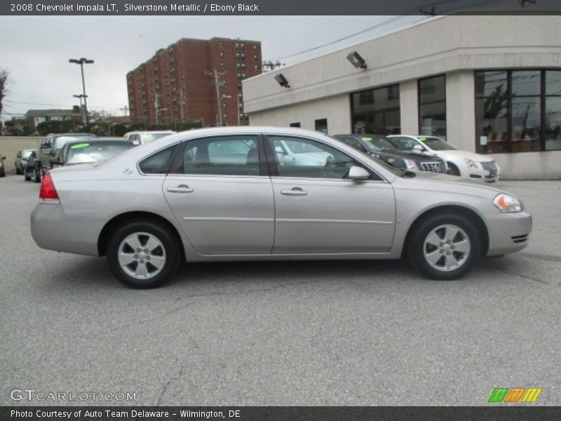 Silverstone Metallic / Ebony Black 2008 Chevrolet Impala LT