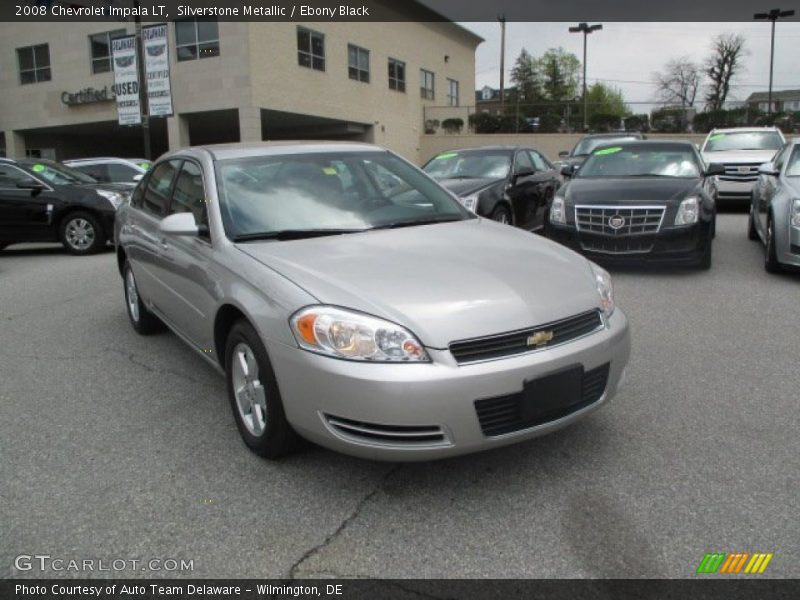 Silverstone Metallic / Ebony Black 2008 Chevrolet Impala LT