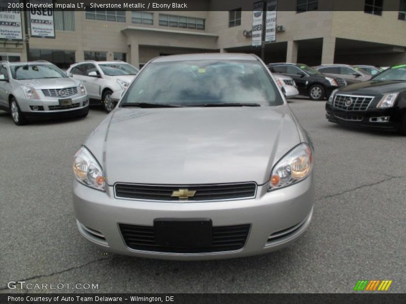 Silverstone Metallic / Ebony Black 2008 Chevrolet Impala LT
