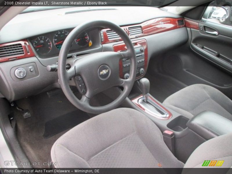 Silverstone Metallic / Ebony Black 2008 Chevrolet Impala LT