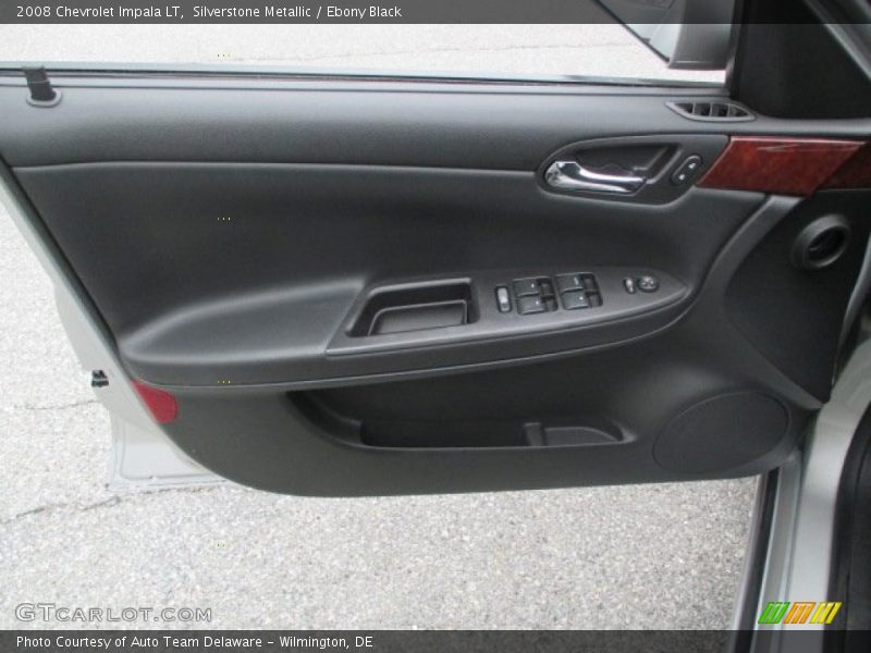 Silverstone Metallic / Ebony Black 2008 Chevrolet Impala LT