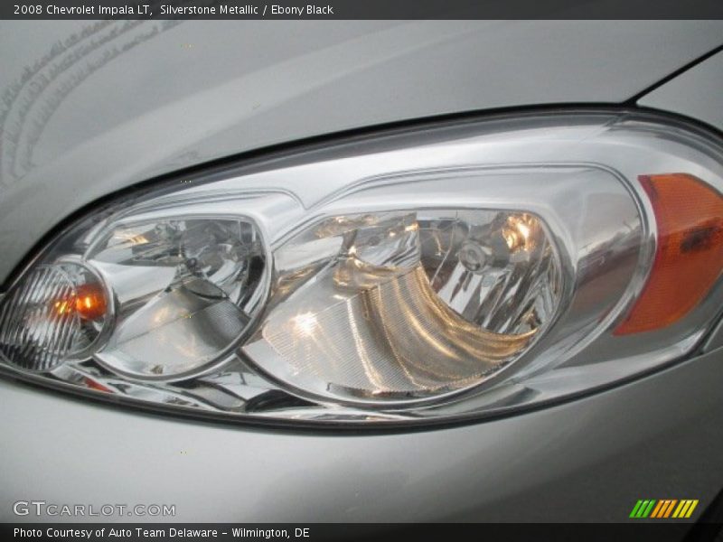 Silverstone Metallic / Ebony Black 2008 Chevrolet Impala LT