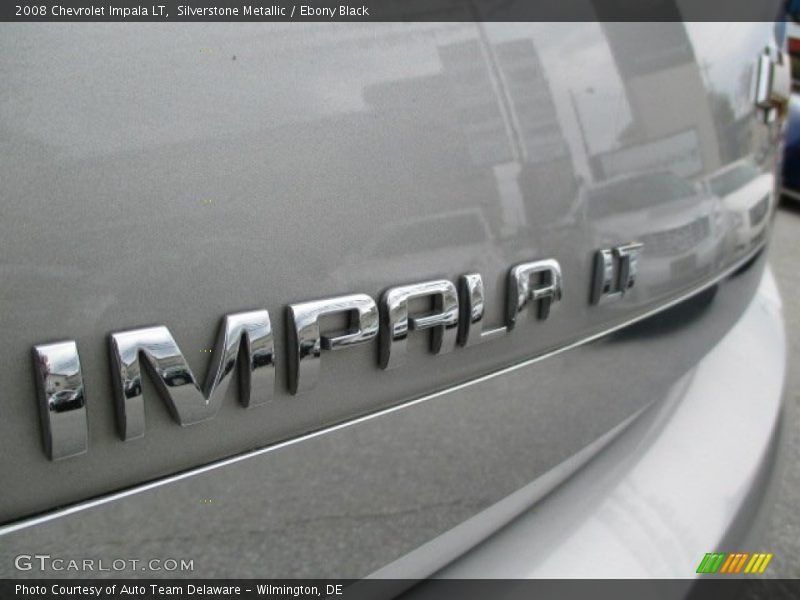 Silverstone Metallic / Ebony Black 2008 Chevrolet Impala LT
