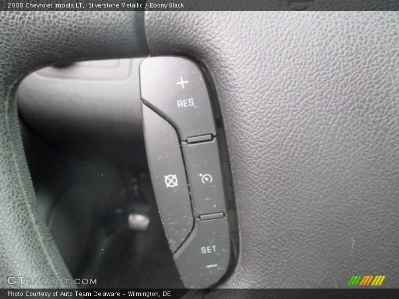 Silverstone Metallic / Ebony Black 2008 Chevrolet Impala LT