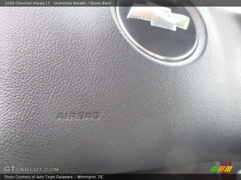 Silverstone Metallic / Ebony Black 2008 Chevrolet Impala LT
