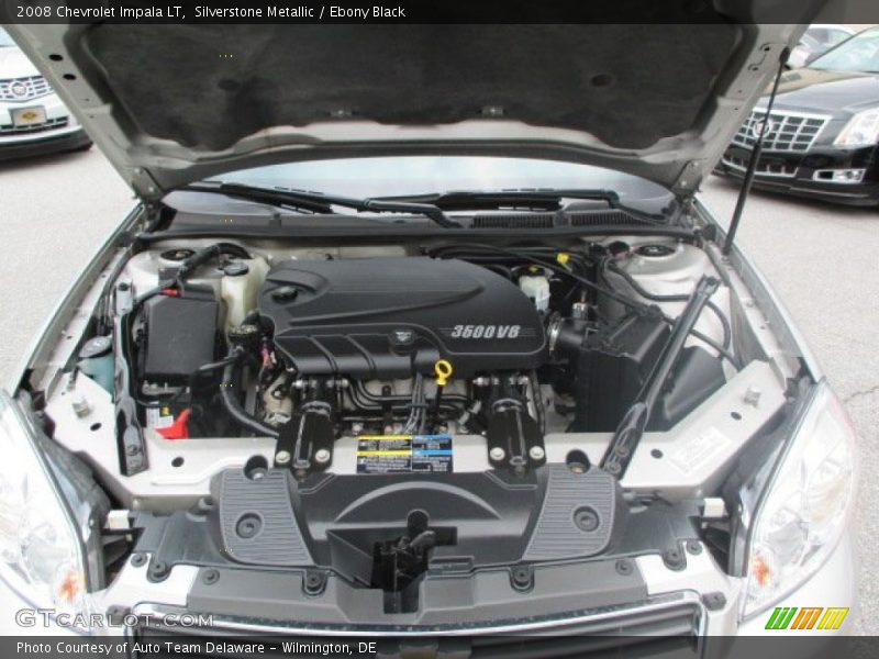 Silverstone Metallic / Ebony Black 2008 Chevrolet Impala LT
