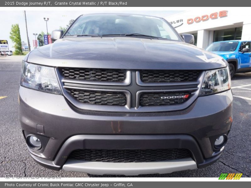 Granite Crystal Metallic / R/T Black/Red 2015 Dodge Journey R/T