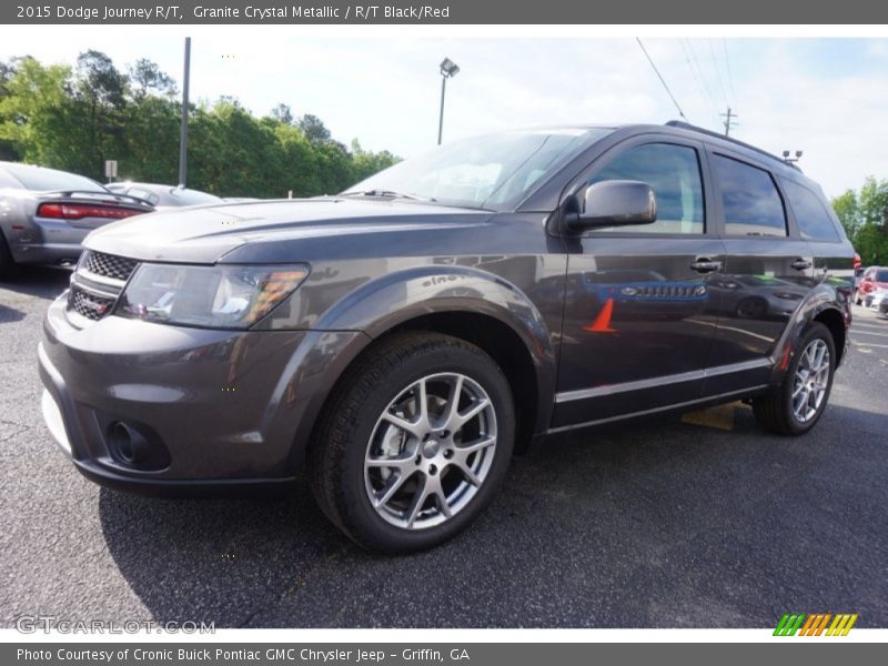 Granite Crystal Metallic / R/T Black/Red 2015 Dodge Journey R/T