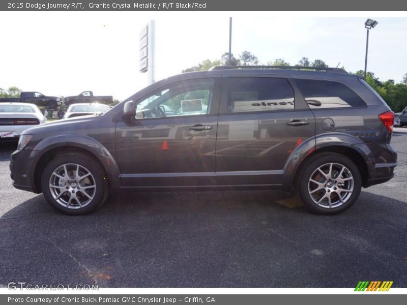 Granite Crystal Metallic / R/T Black/Red 2015 Dodge Journey R/T