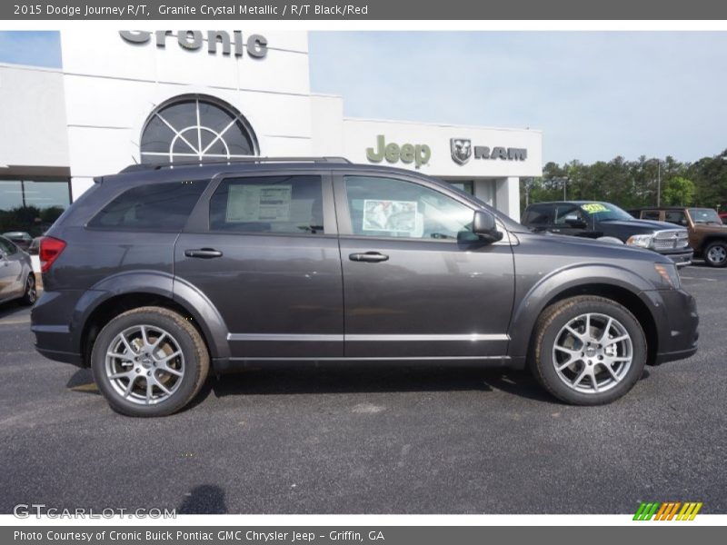 Granite Crystal Metallic / R/T Black/Red 2015 Dodge Journey R/T