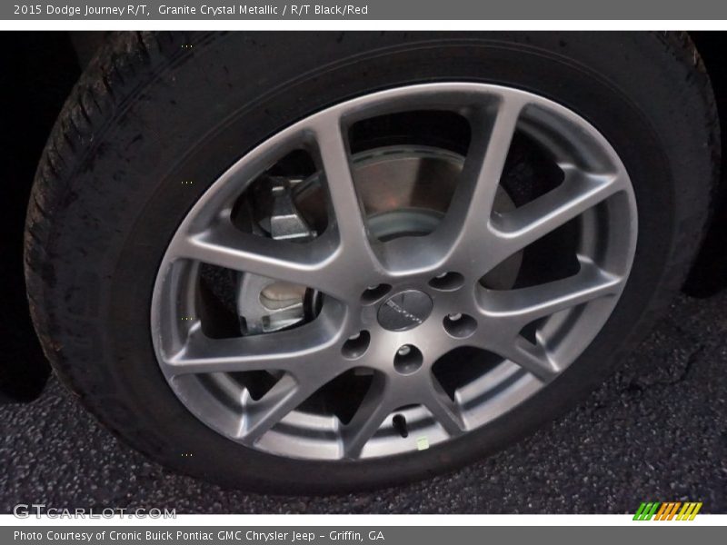 Granite Crystal Metallic / R/T Black/Red 2015 Dodge Journey R/T