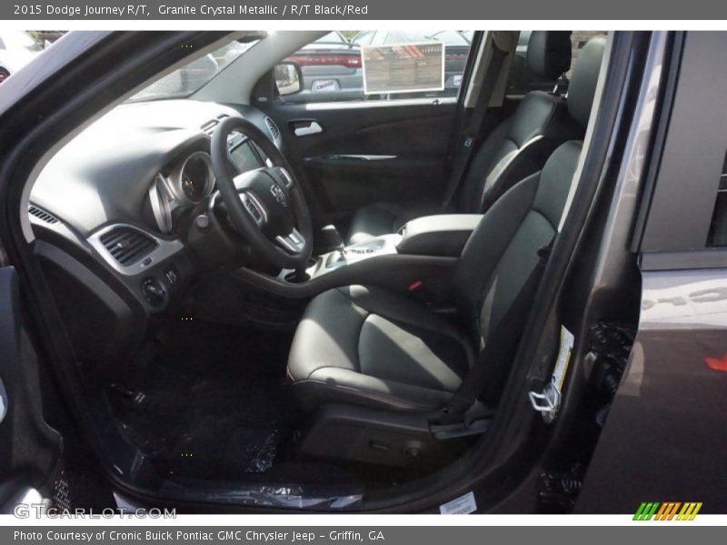 Granite Crystal Metallic / R/T Black/Red 2015 Dodge Journey R/T