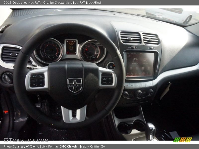 Granite Crystal Metallic / R/T Black/Red 2015 Dodge Journey R/T